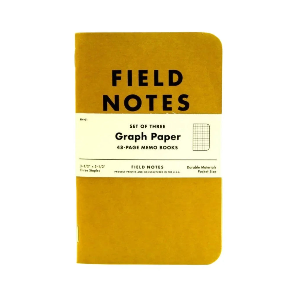 Field Notes Notebook Graph Paper